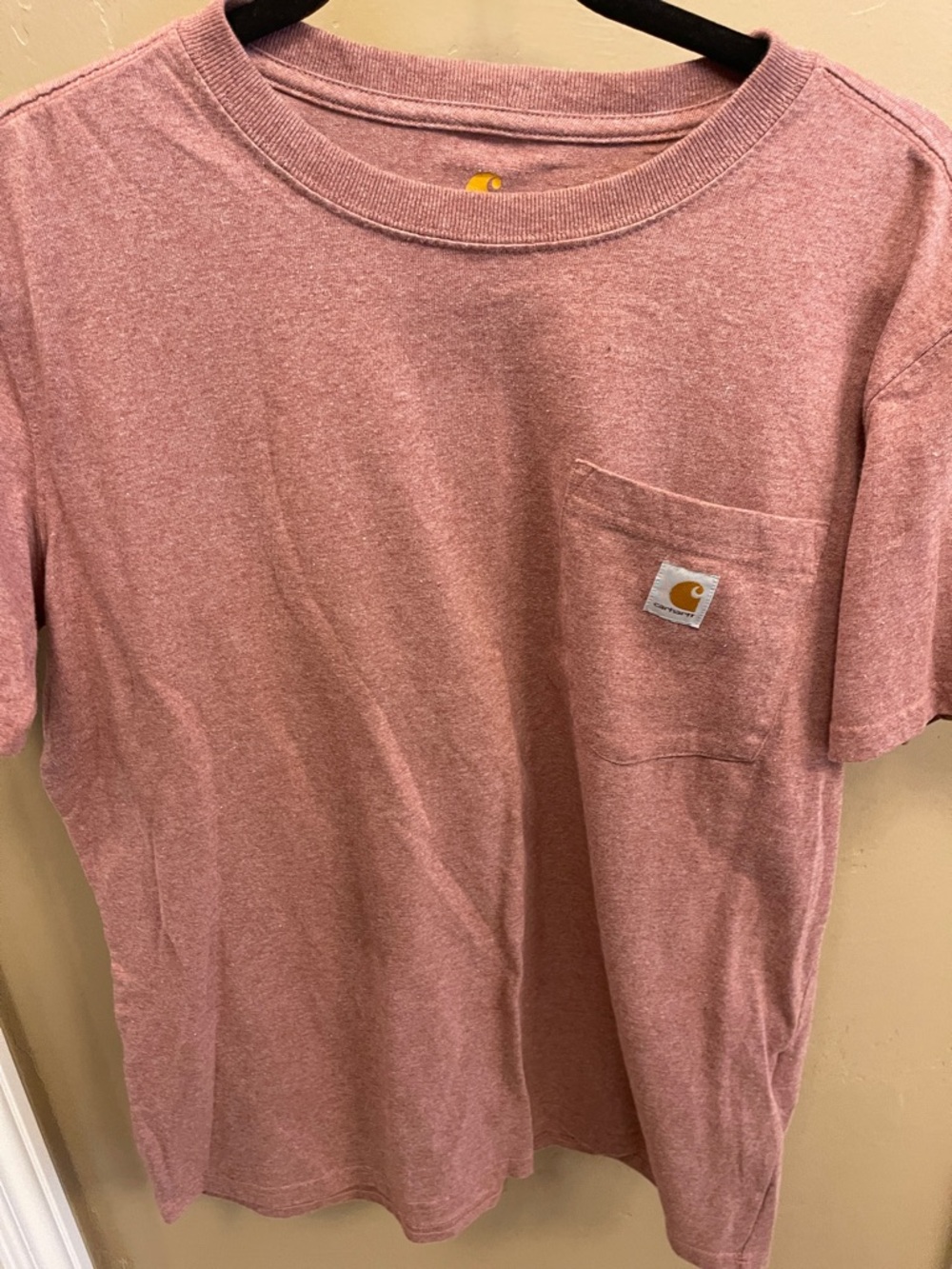 Carhartt Heathered Rose Short Sleeve Pocket Tee